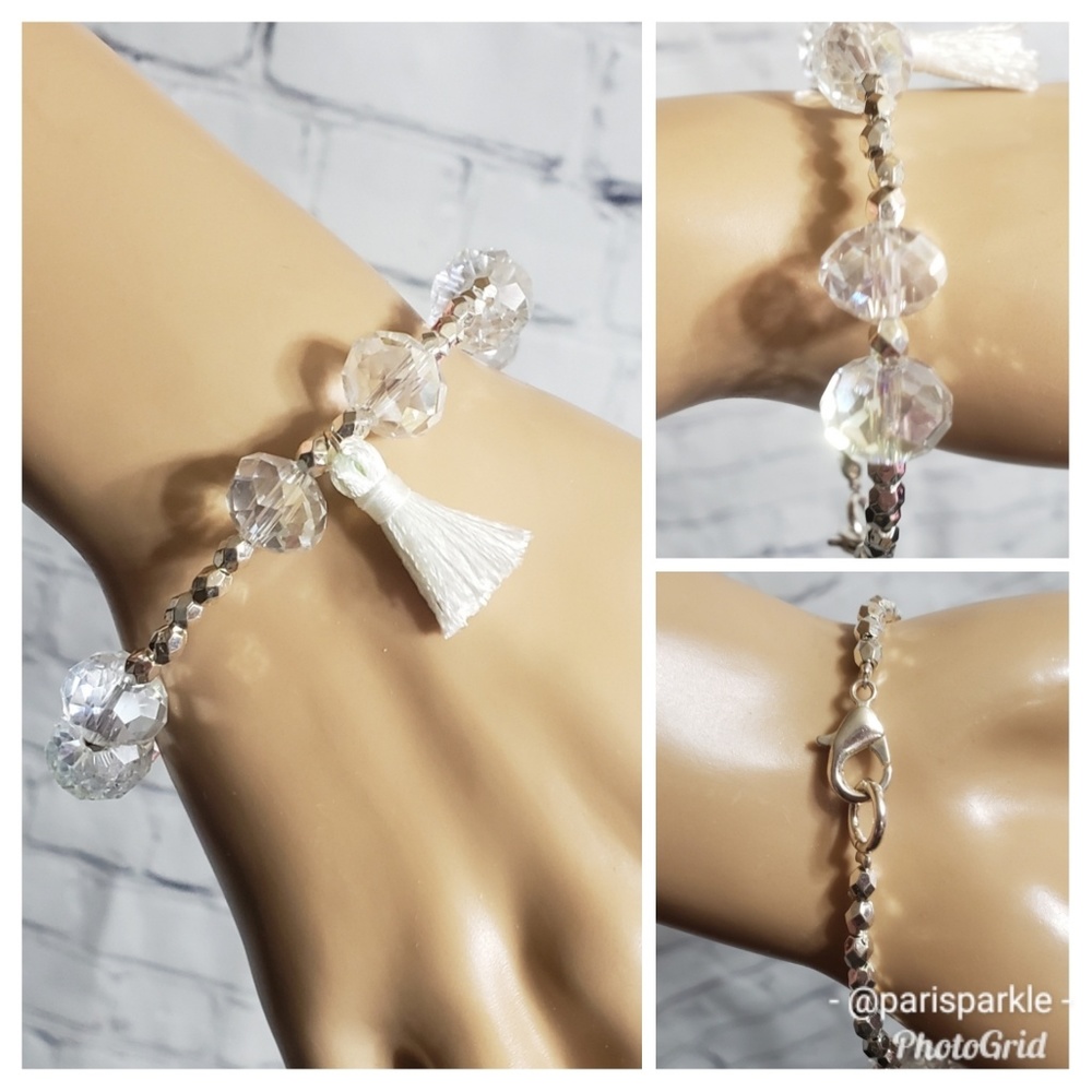 Handmade Silver-toned Bracelet NEW